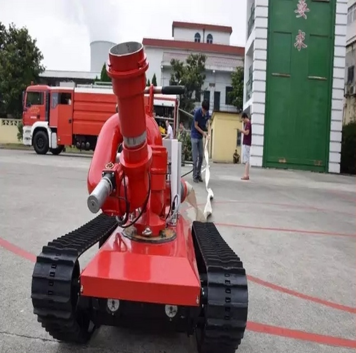 Çin makine tedarik hizmeti - paletli itfaiye söndürme robotu